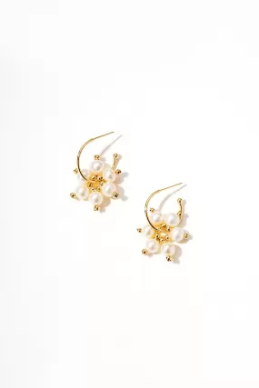 Petala Bloom Pearl Earrings