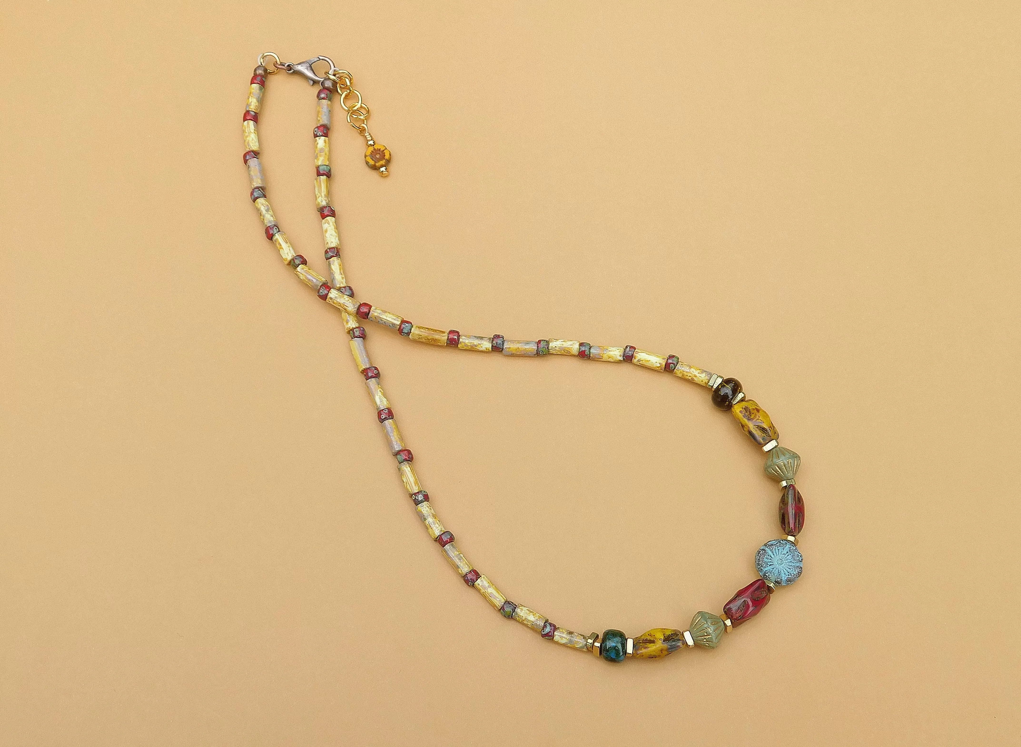 Picasso Czech Boho Necklace