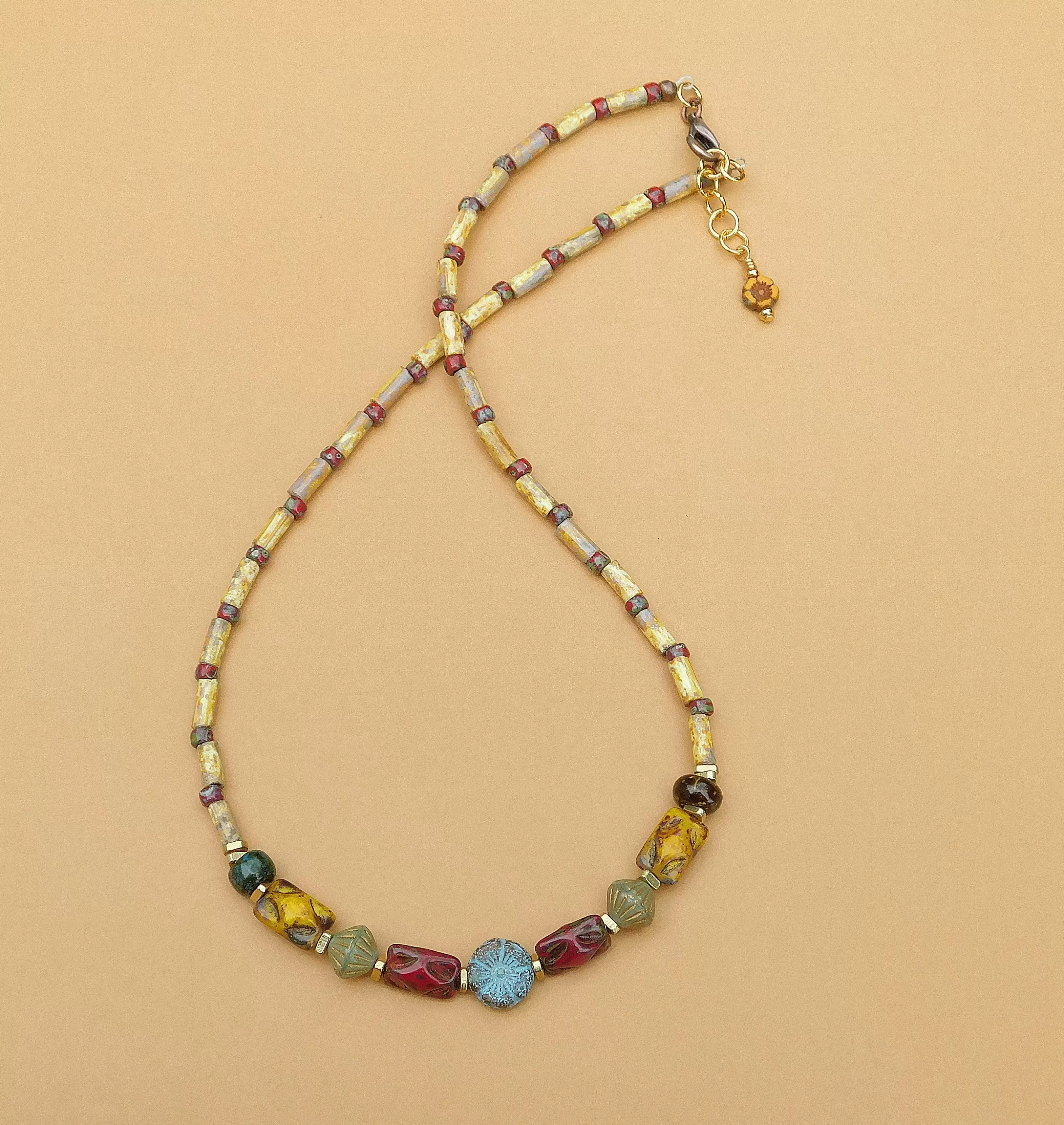 Picasso Czech Boho Necklace