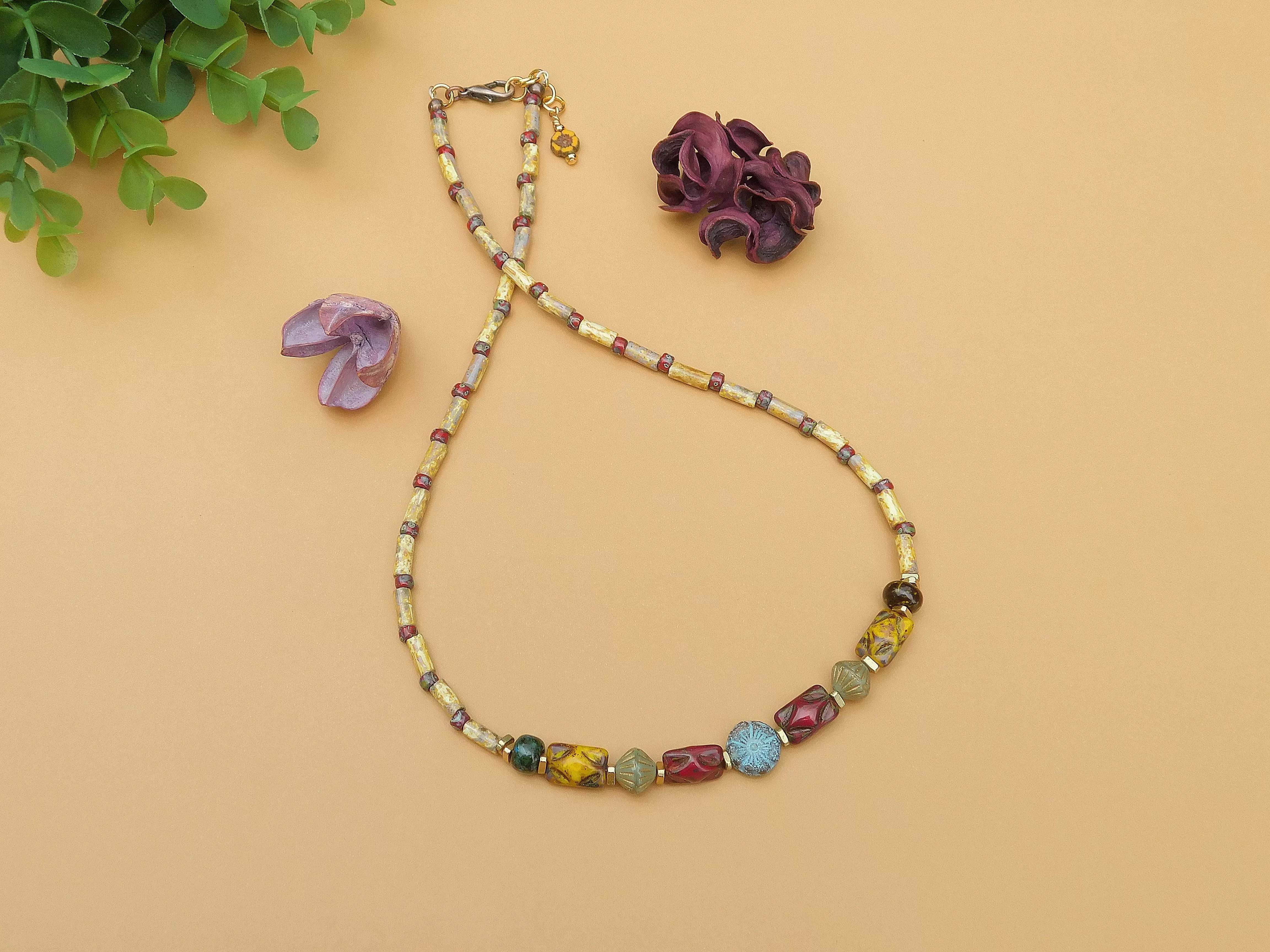 Picasso Czech Boho Necklace