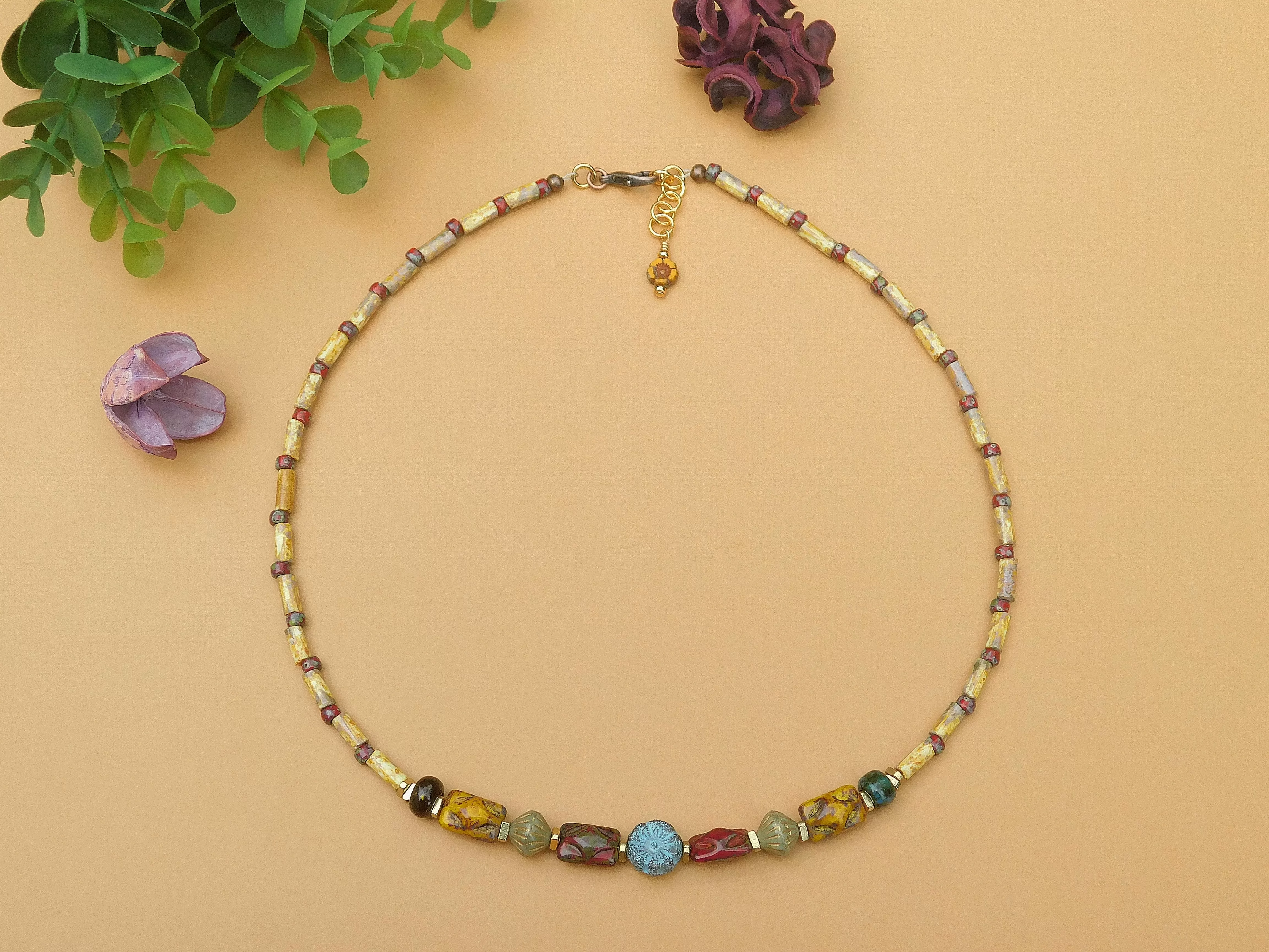 Picasso Czech Boho Necklace