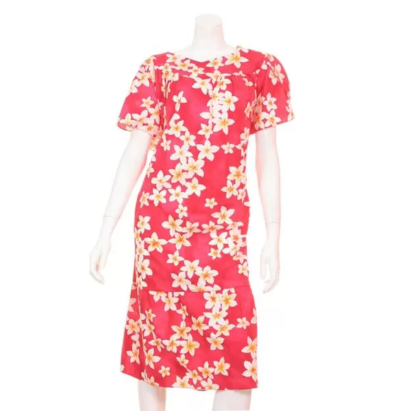 Plumeria Short Muu Muu