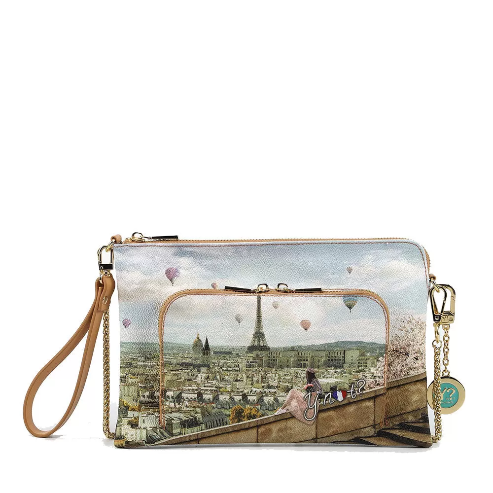 Pochette Donna Y NOT con Tracolla YES-604 Montgolfiere