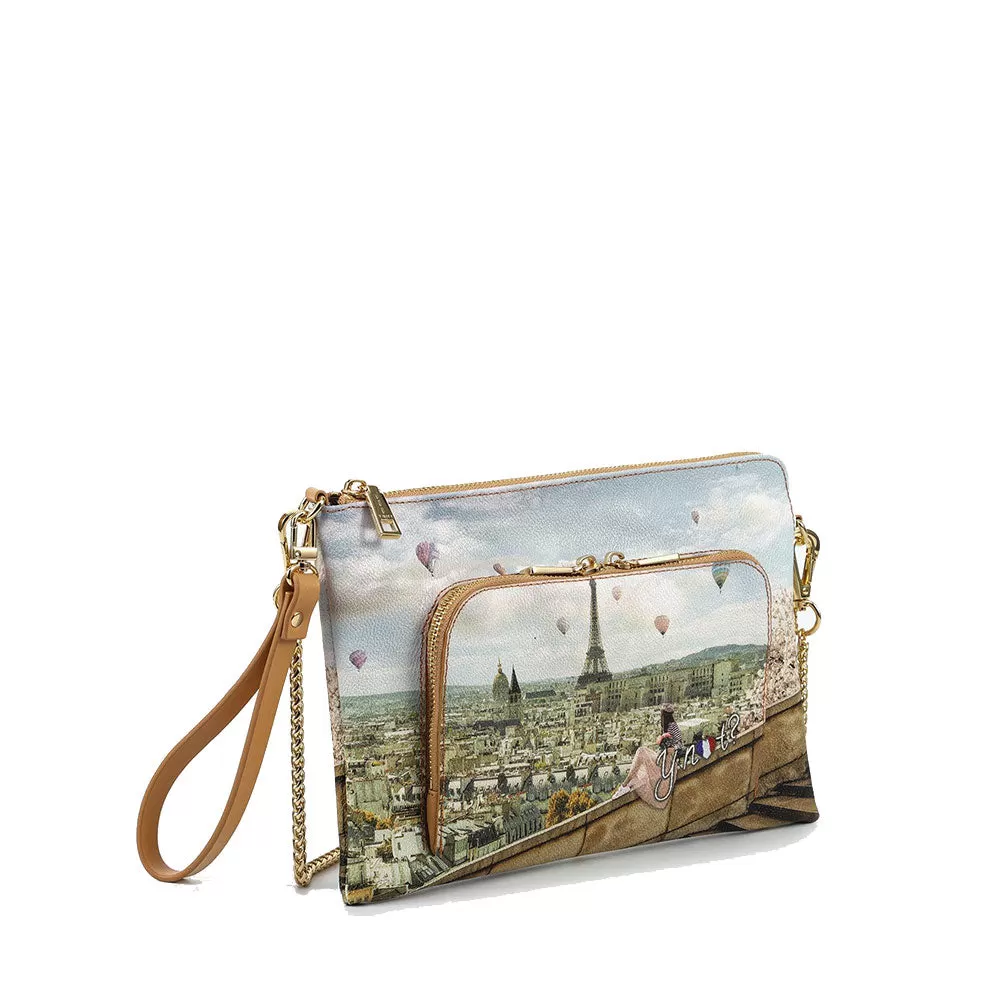 Pochette Donna Y NOT con Tracolla YES-604 Montgolfiere