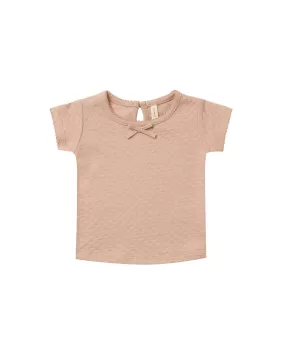 Pointelle Tee – Petal