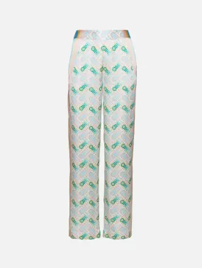 Printed Straight Leg Trouser