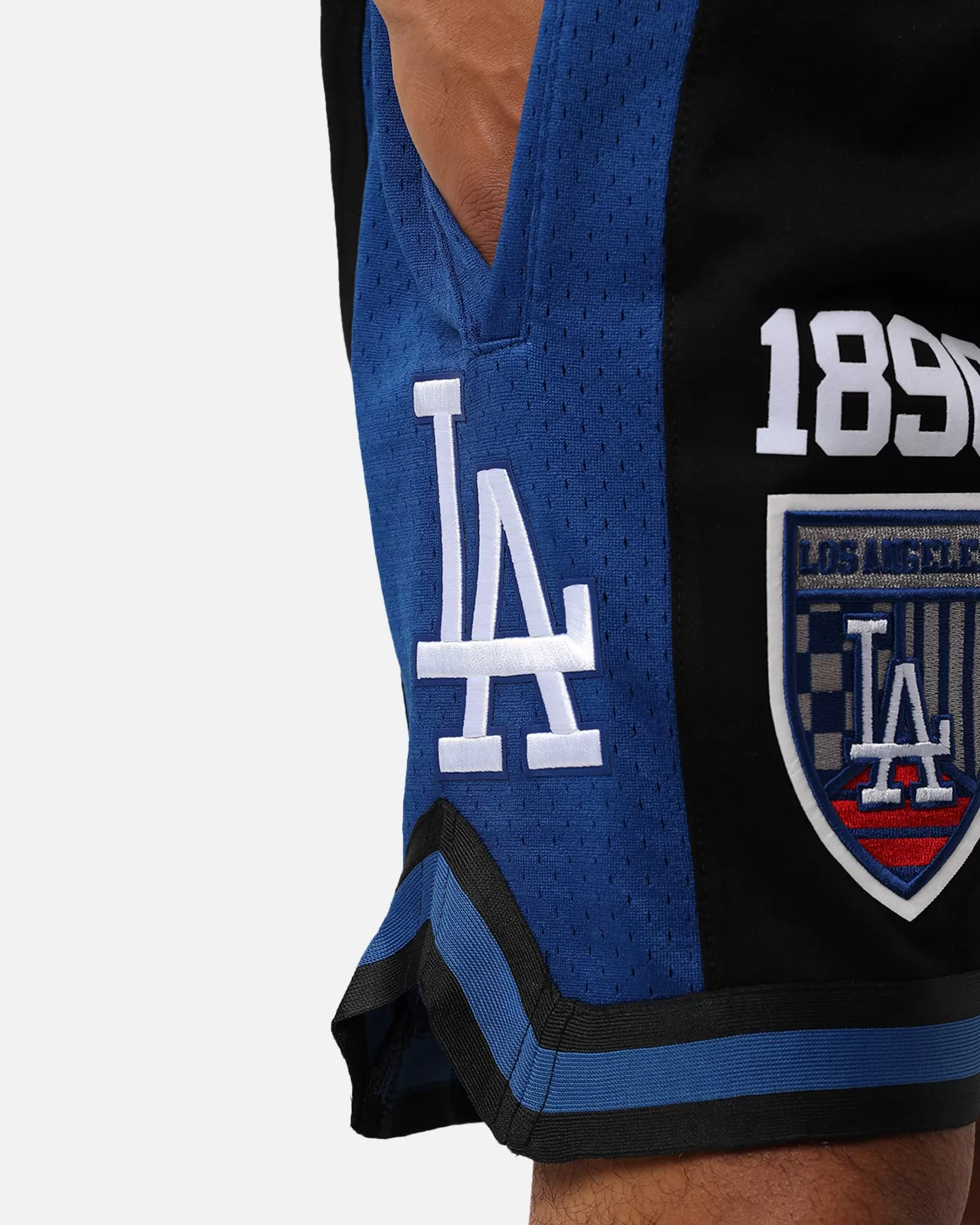 Pro Standard Los Angeles Dodgers Fast Lane Dark 2.0 Shorts Black/Blue