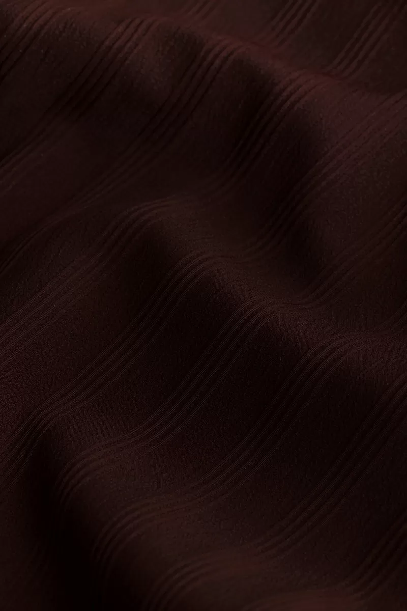 Quadbar Maroon Shirt