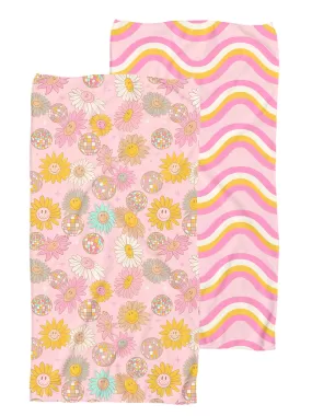 Quickdry Towel in Flower Smile