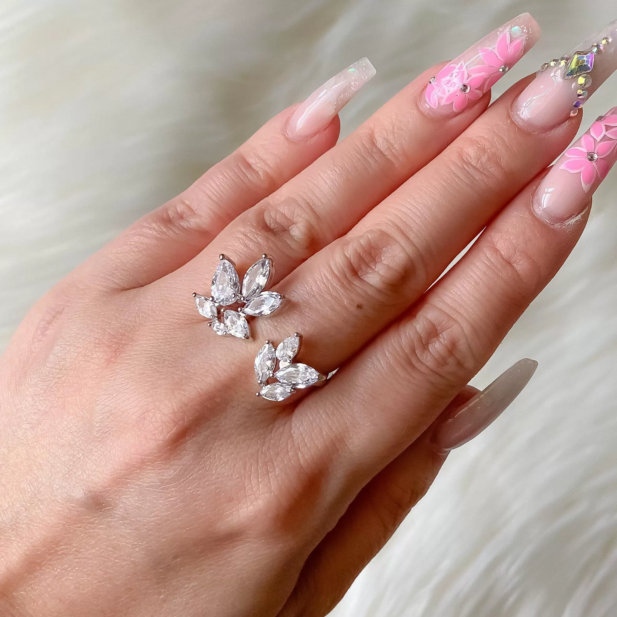 Radiance Open Petal Ring