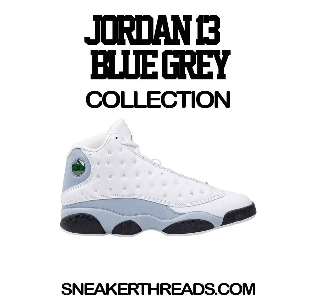 Retro 13 Blue Grey Freedom Shirt