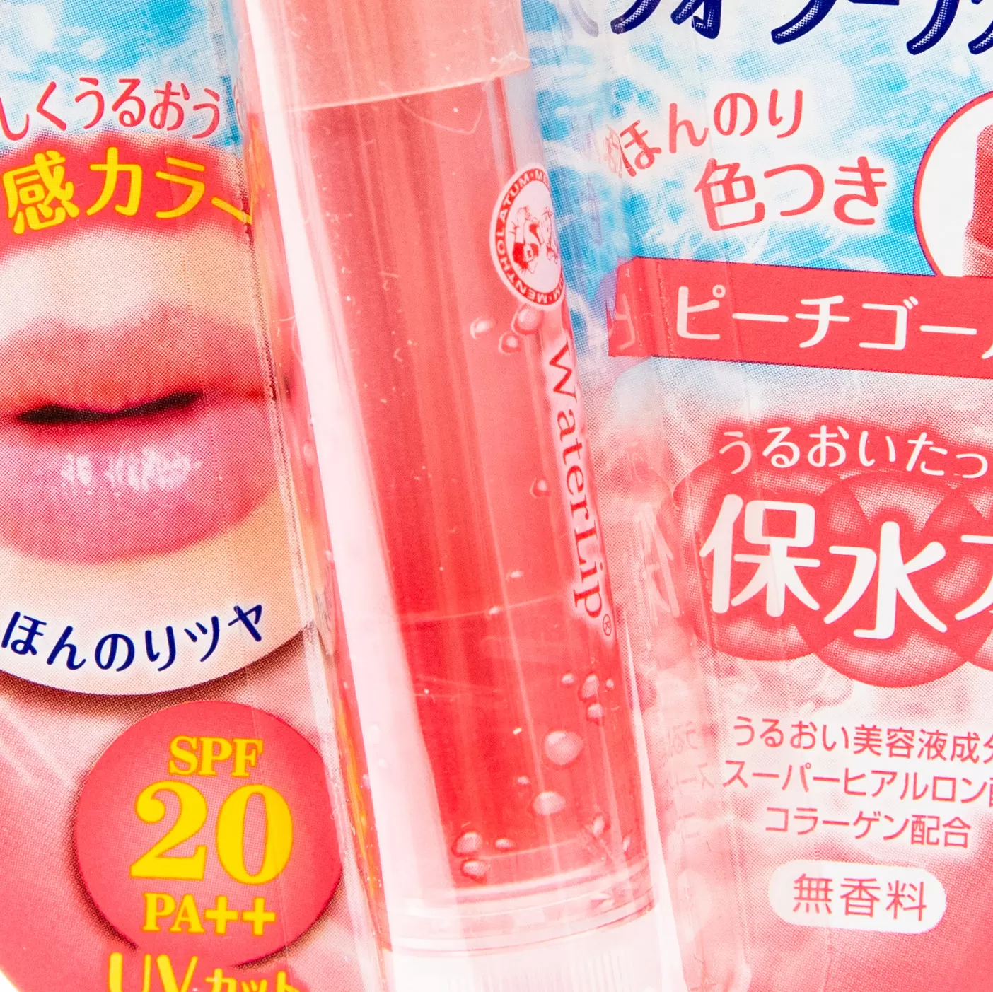 Rohto Mentholatum Water Lip Balm Peach Gold