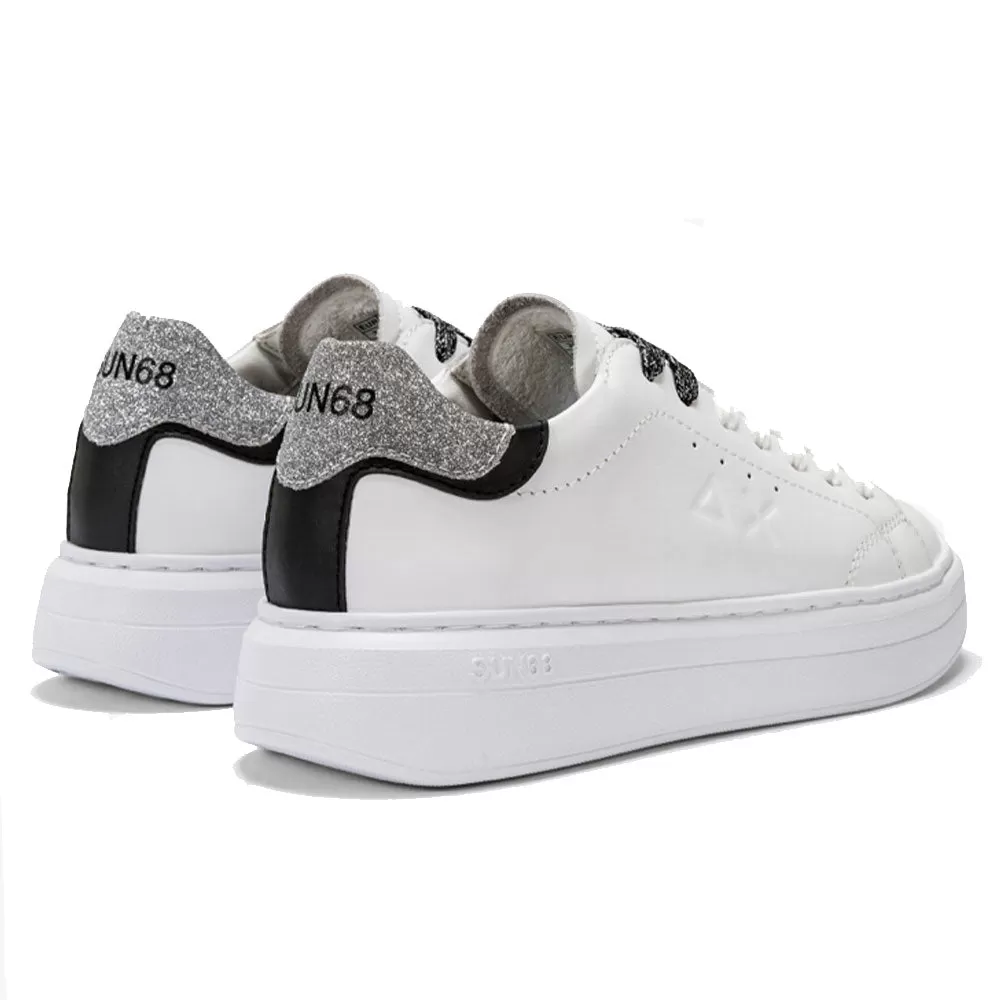 Scarpe Donna Sun68 Sneakers Grace Colore Bianco - Argento