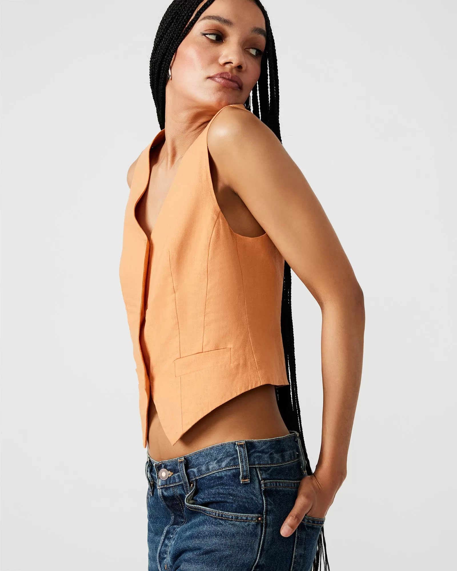 SELENE VEST CARAMEL