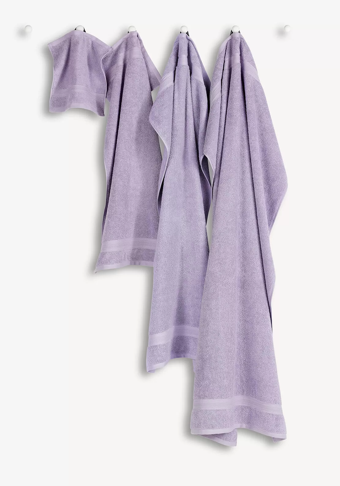 Serene Hand Towel - Lilac Petal