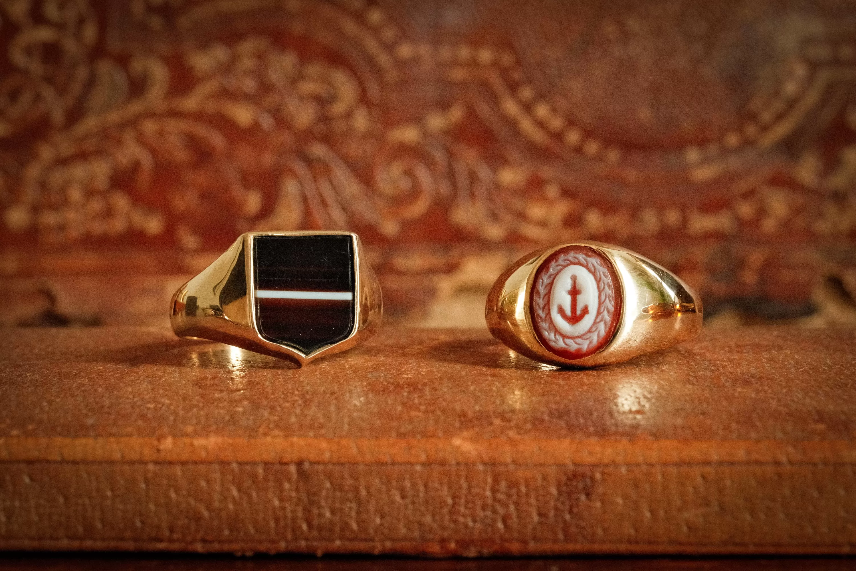 Shield Signet Ring - One of a Kind