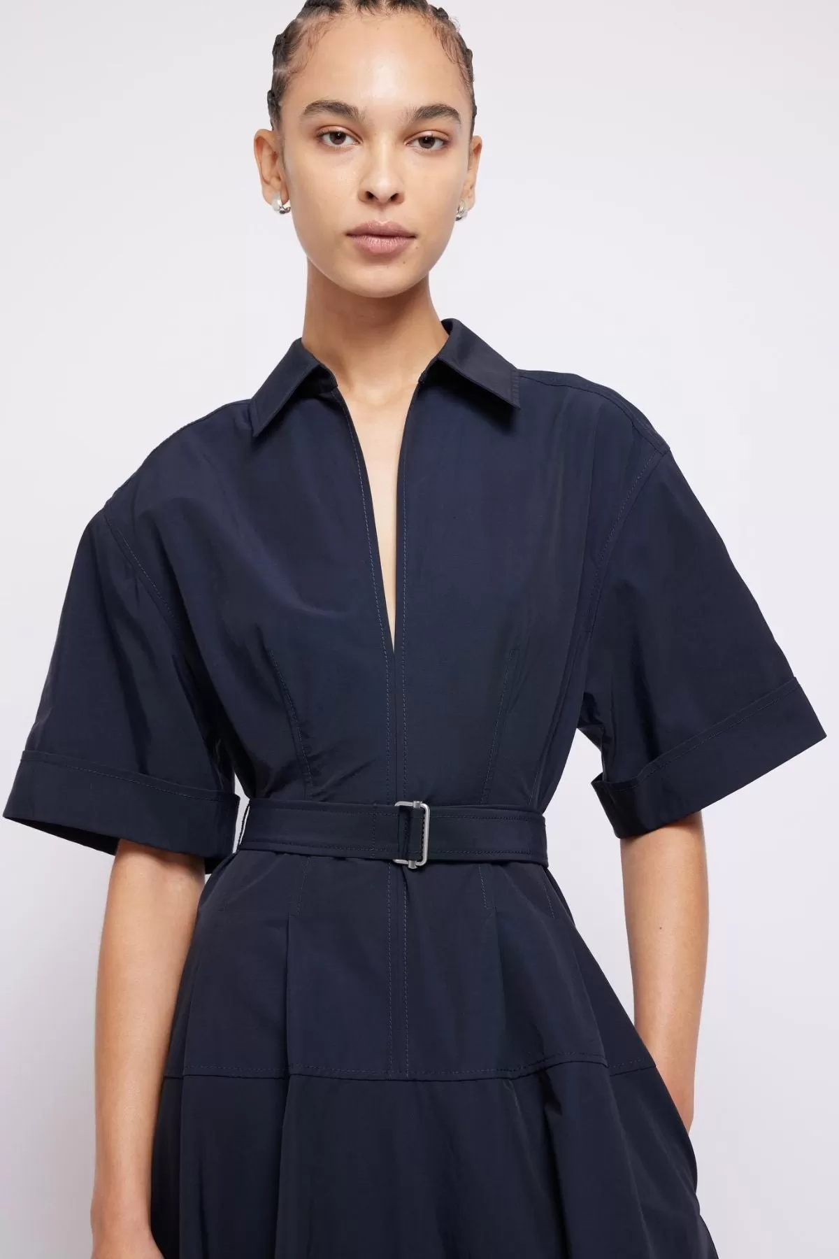 Simkhai Deanna Midi Dress - Midnight