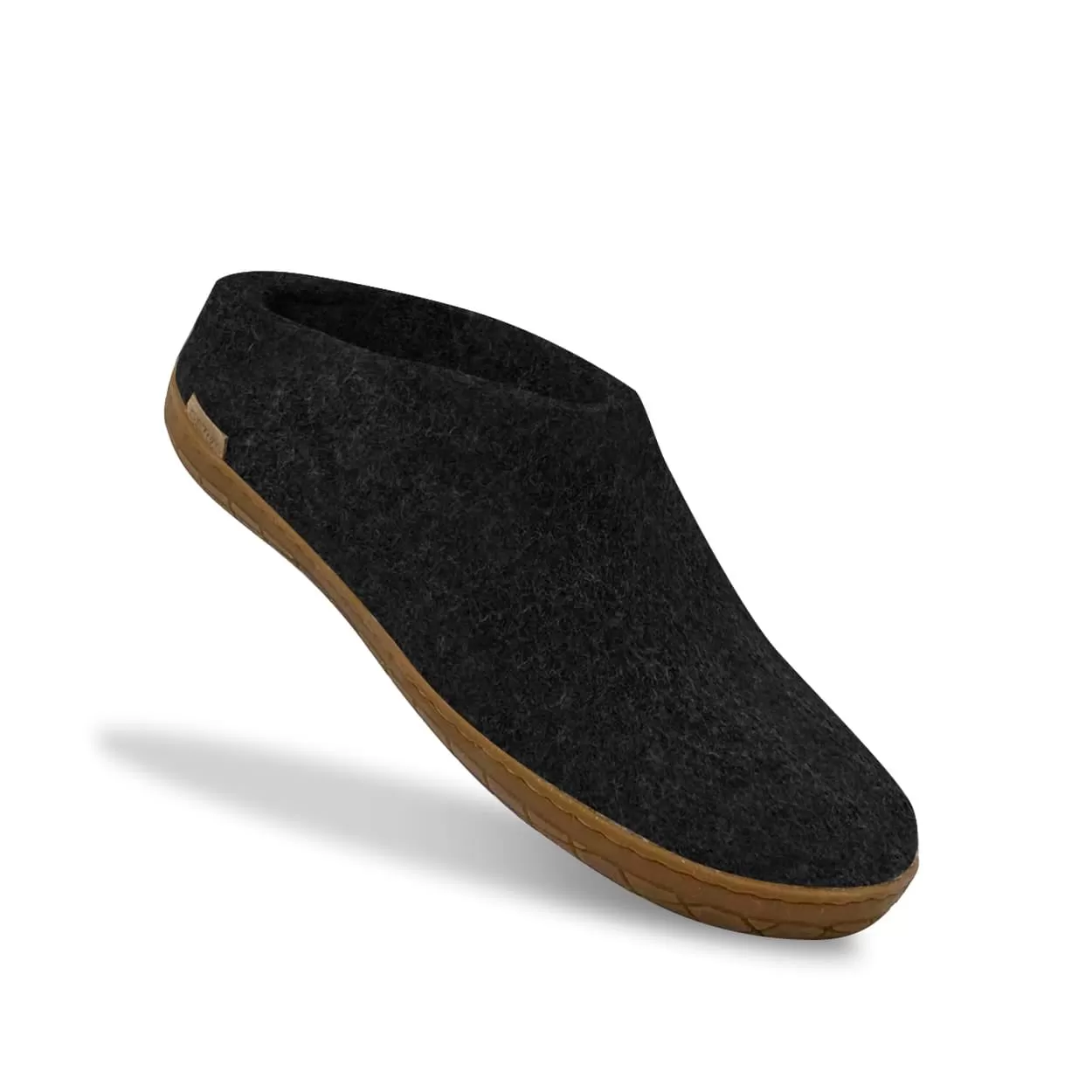 Slip-on with natural rubber sole - honey - Charcoal