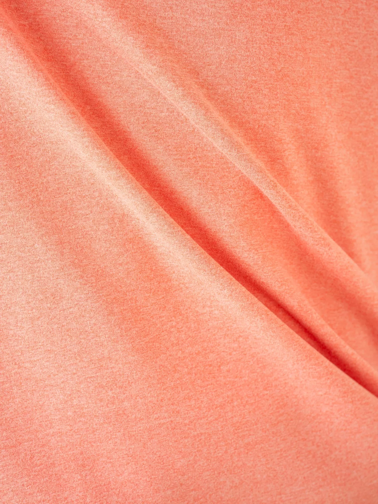 Soft Tech Oversized T-Shirt - Coral Marl