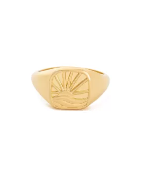 Soleil Signet Ring