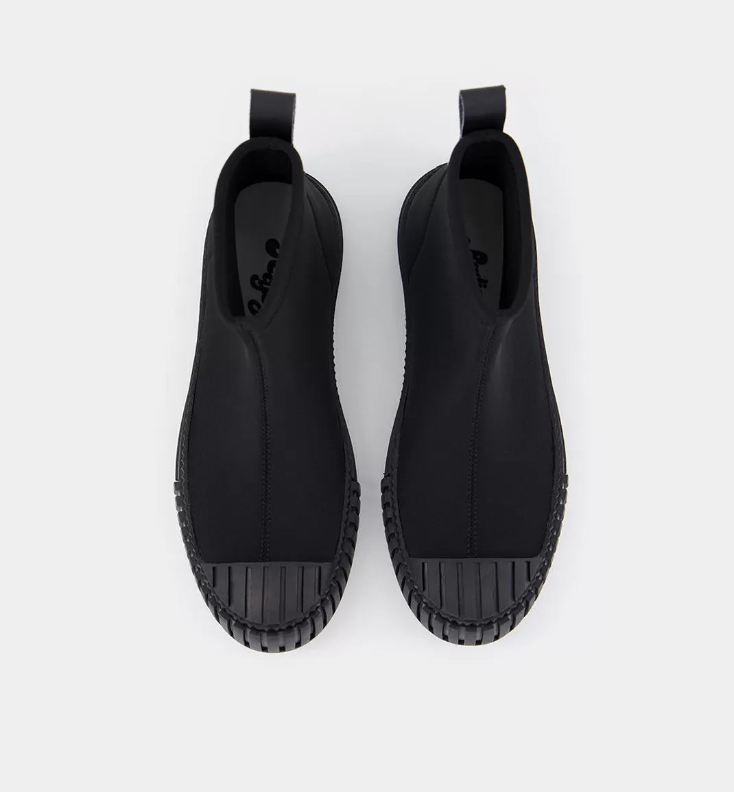 Sunny 2.0 - Pull on Boots in Black Neoprene