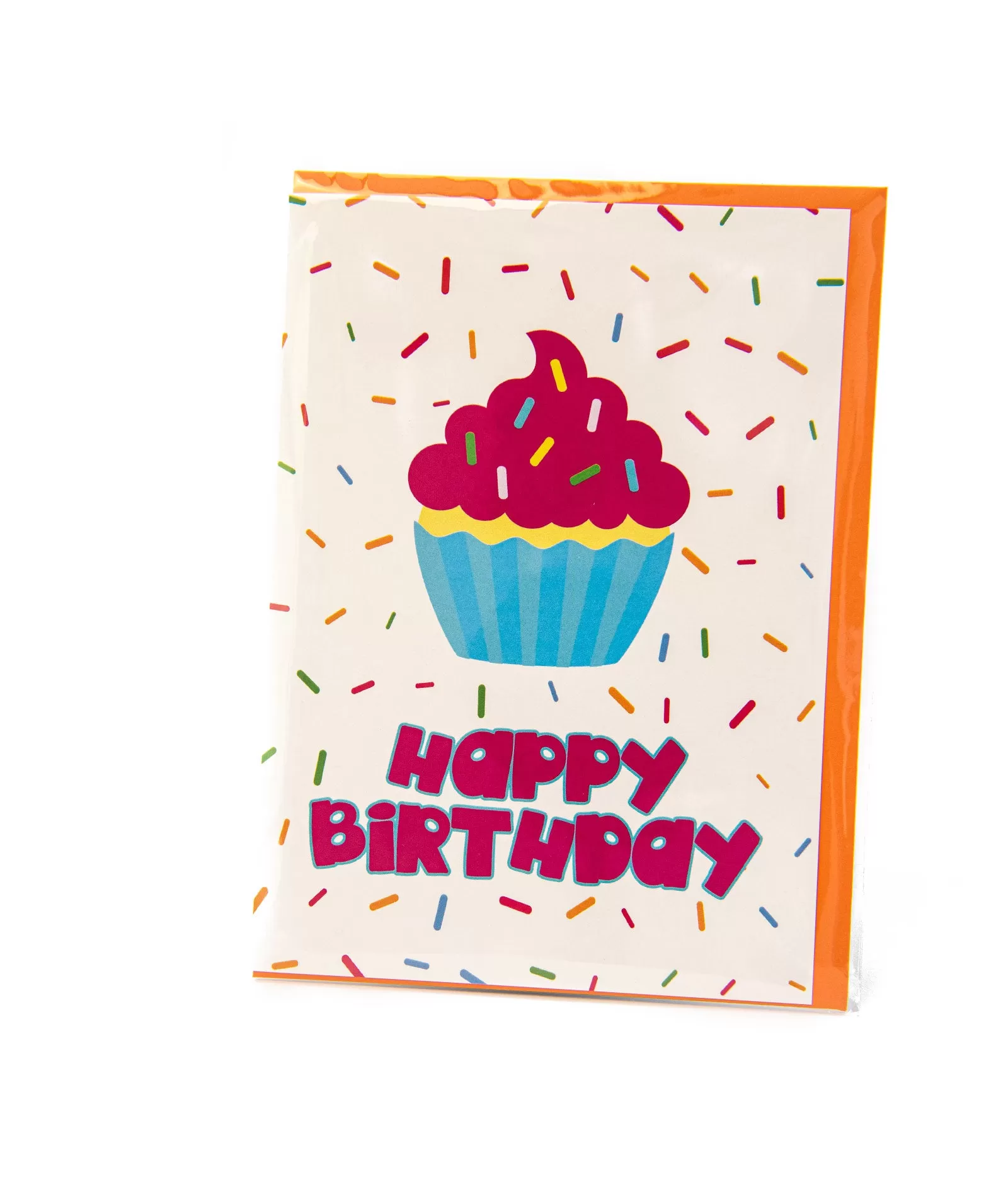 Sunny Marshmallow Cupcake Birthday Card