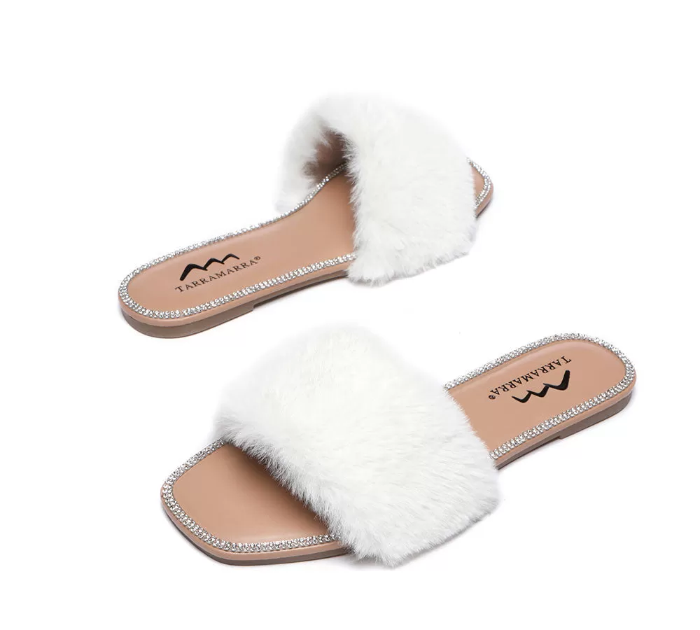 TARRAMARRA Fluffy Diamante Women Sandals