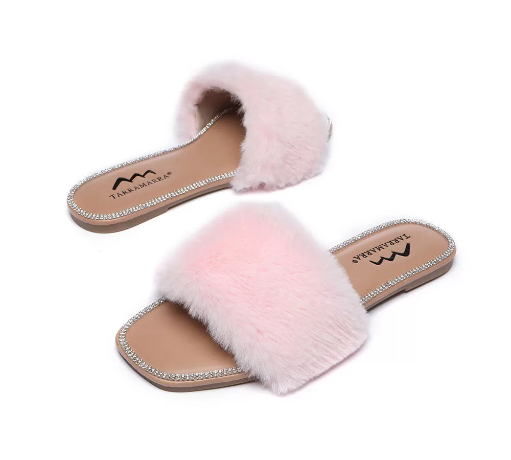 TARRAMARRA Fluffy Diamante Women Sandals