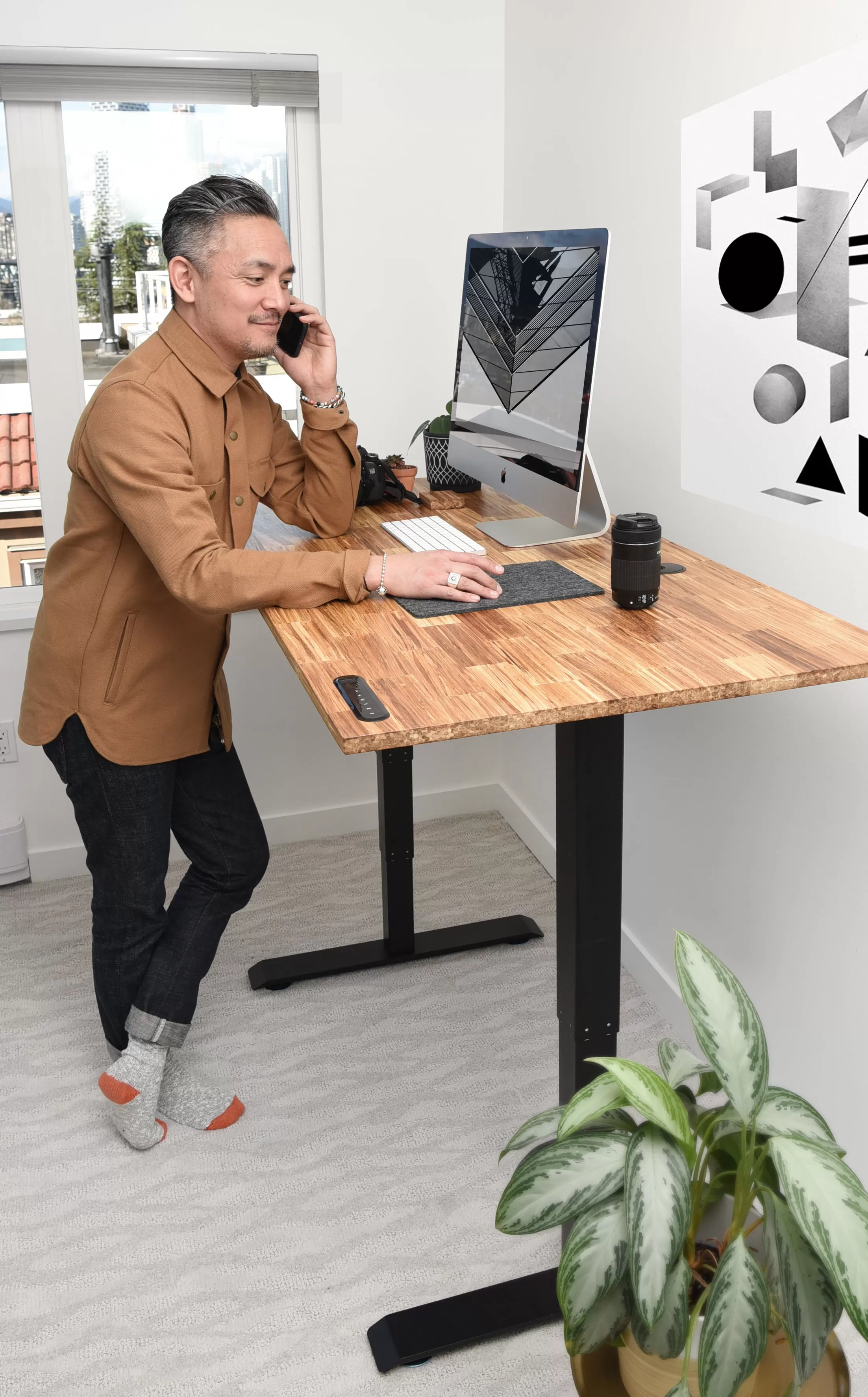 TerraDesk | Eco-Friendly Height-Adjustable Electric Standing Desk