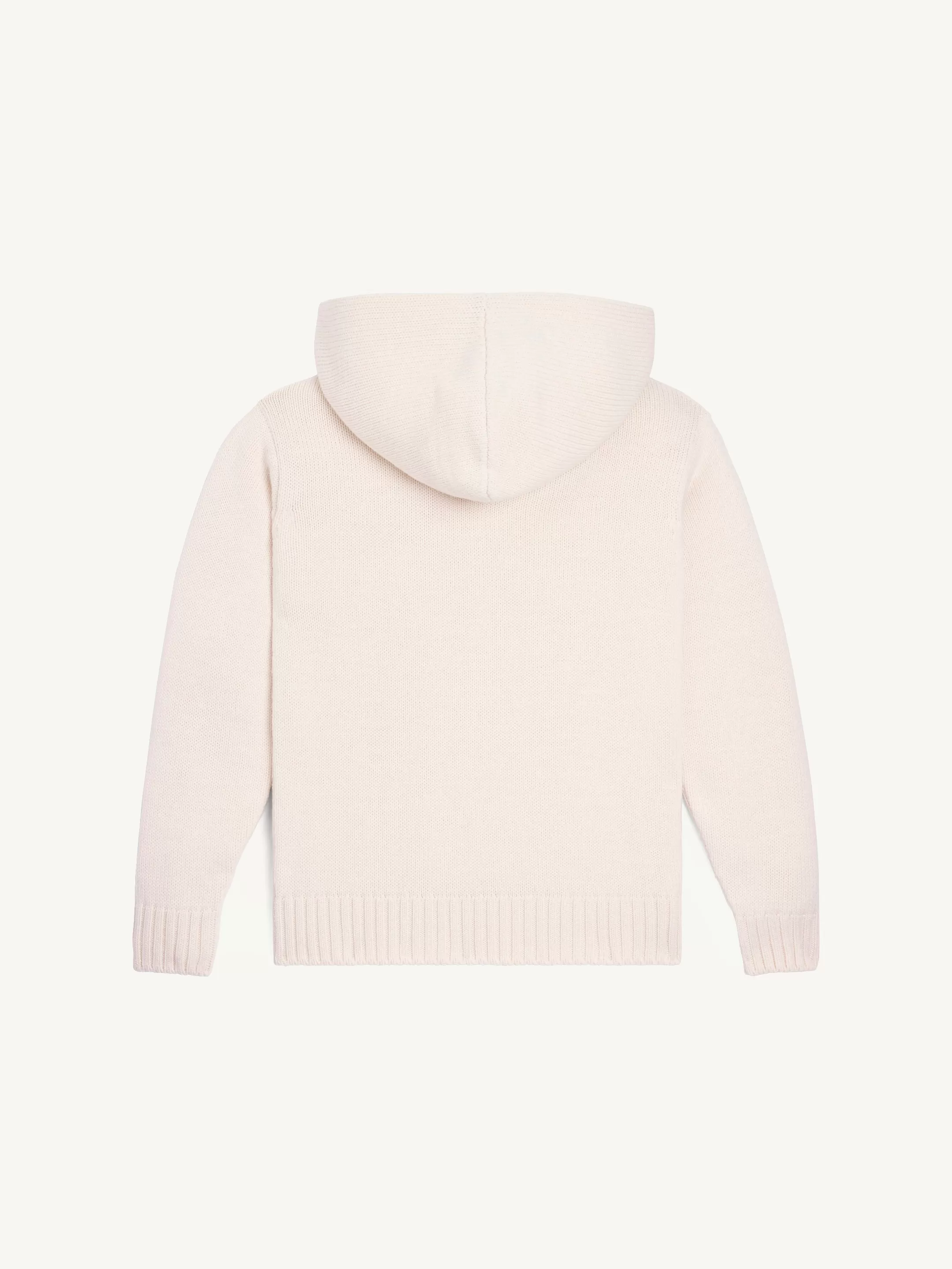 The Chunky Hoodie - Raw White