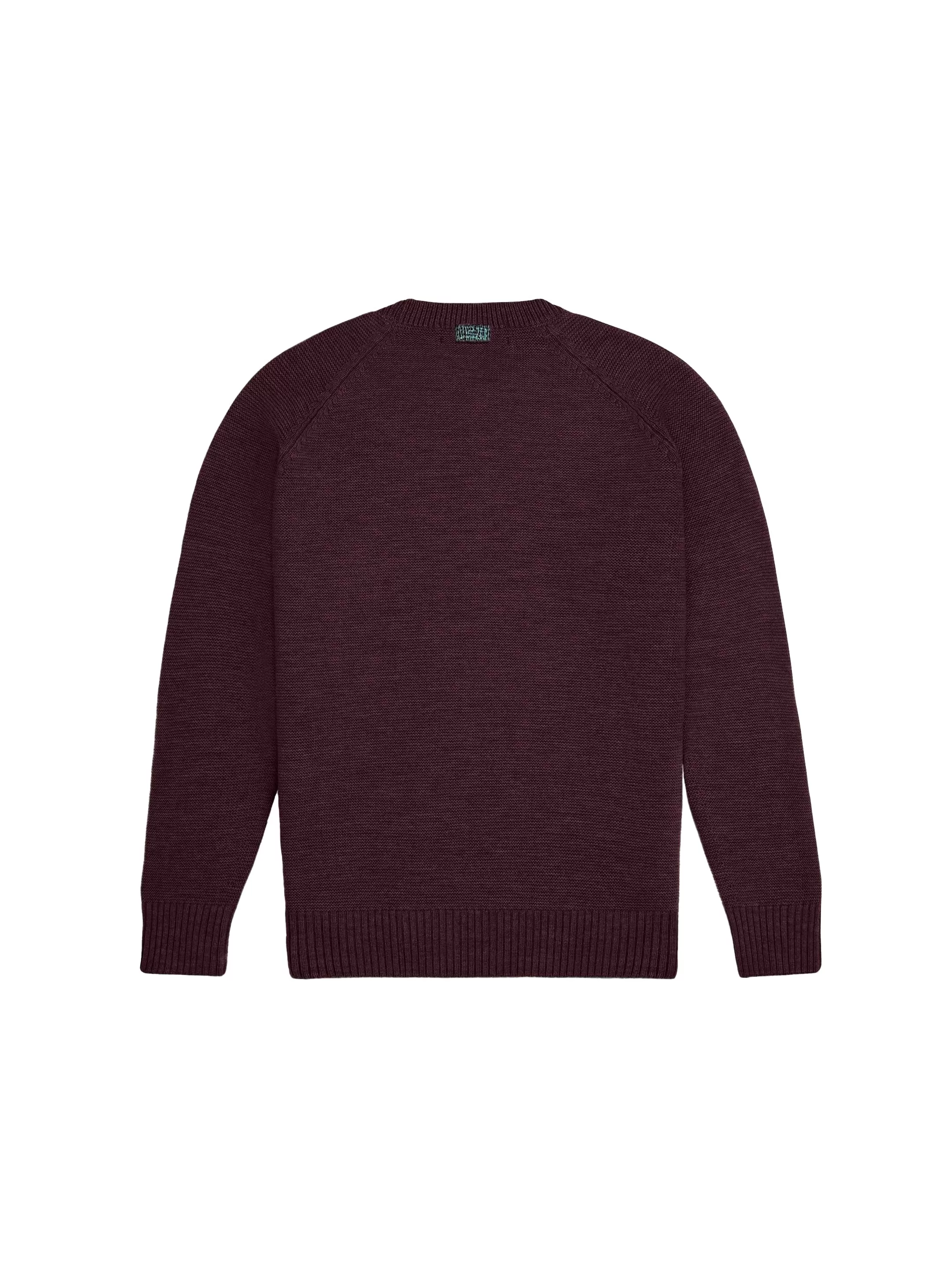 The Crewneck - Konini Burgundy