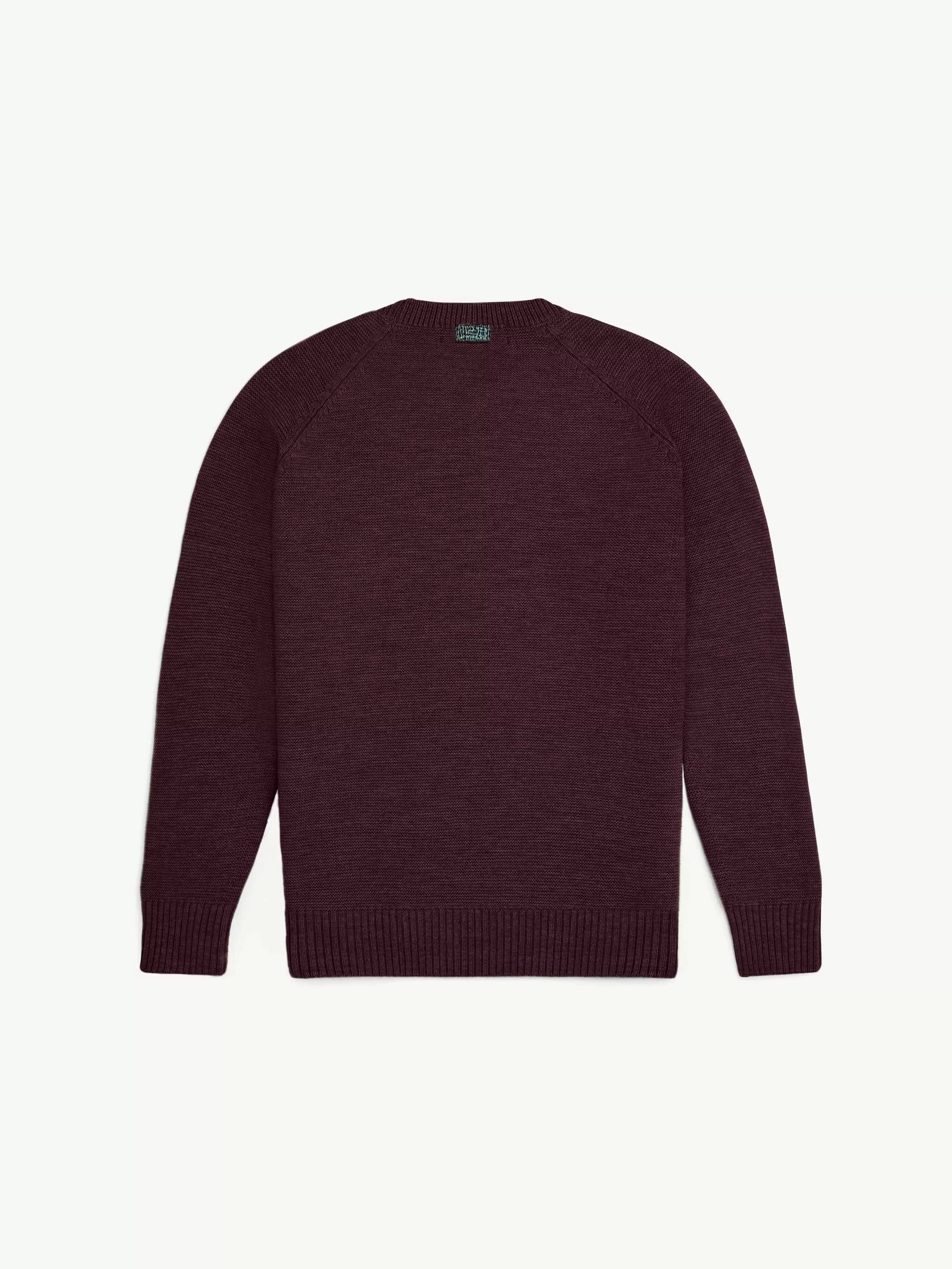 The Crewneck - Konini Burgundy