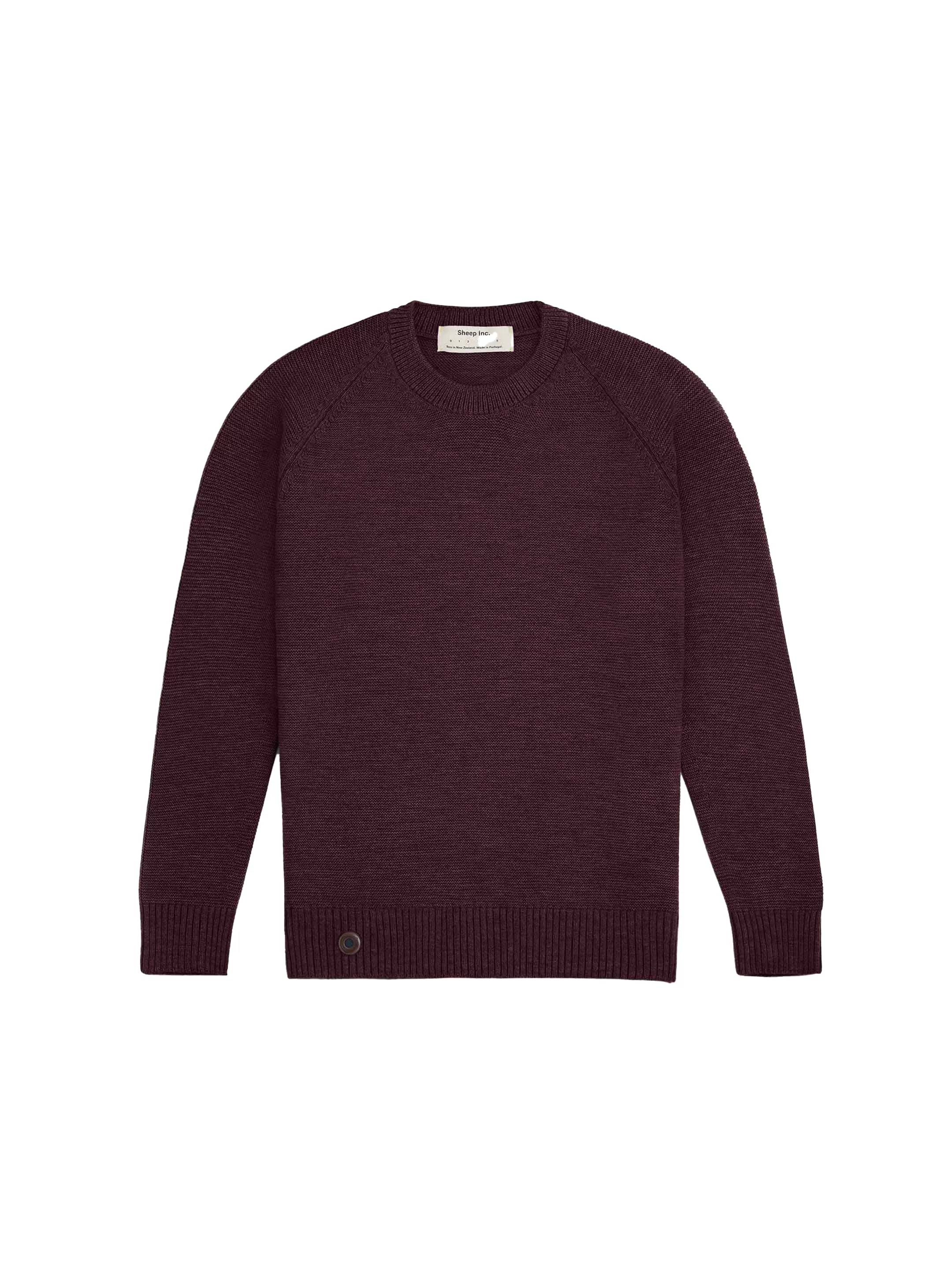 The Crewneck - Konini Burgundy