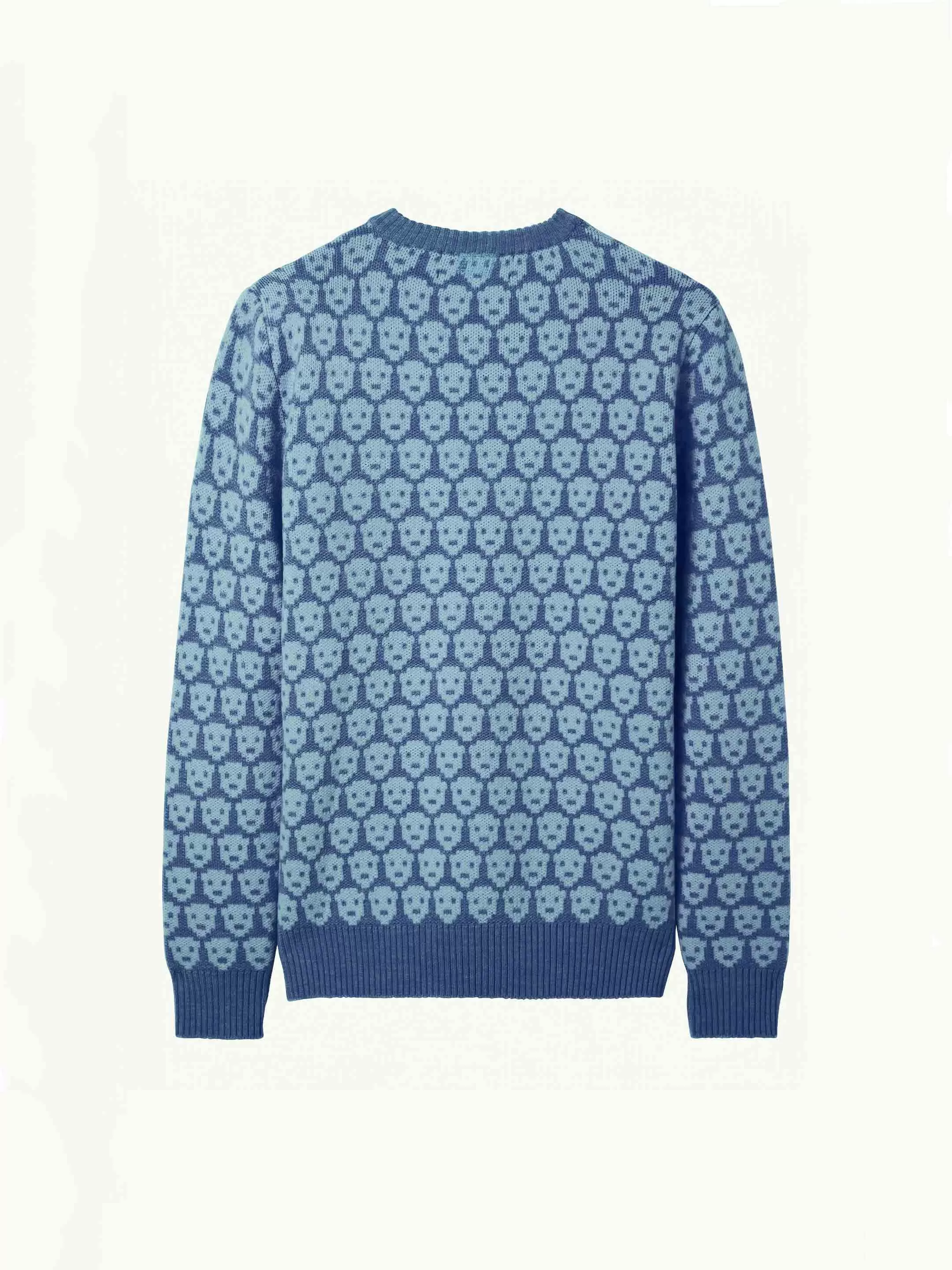 The Flock Crewneck - Baltic Blue