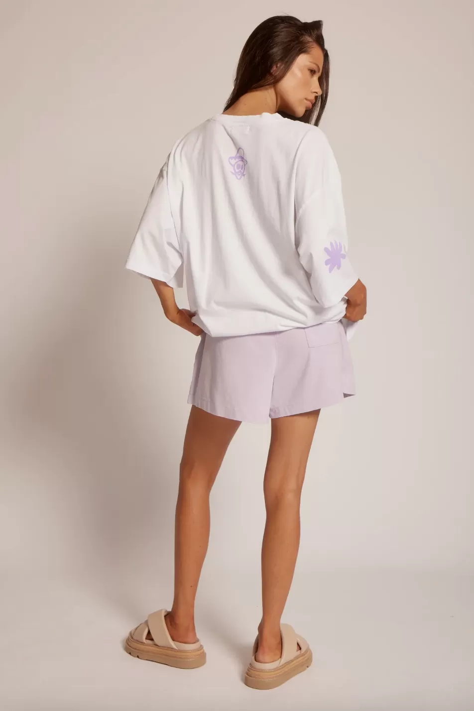 The Margie Tee, Lilac