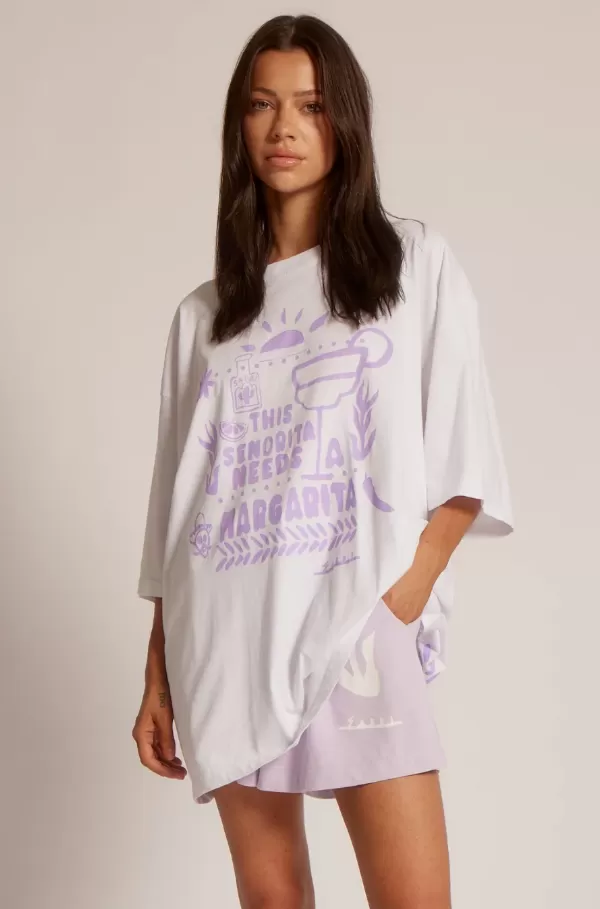 The Margie Tee, Lilac