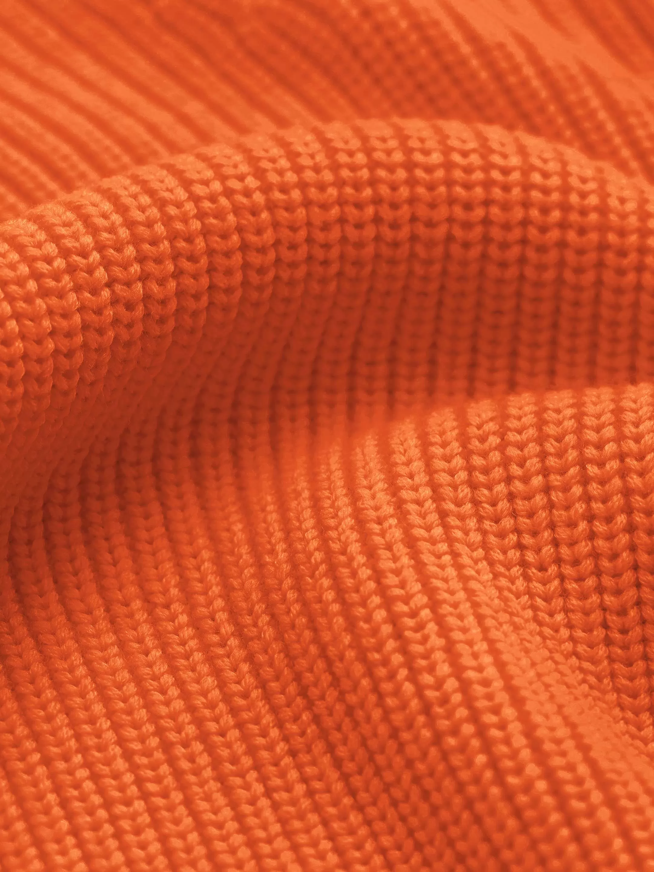 The V-Neck - Mahuika Orange