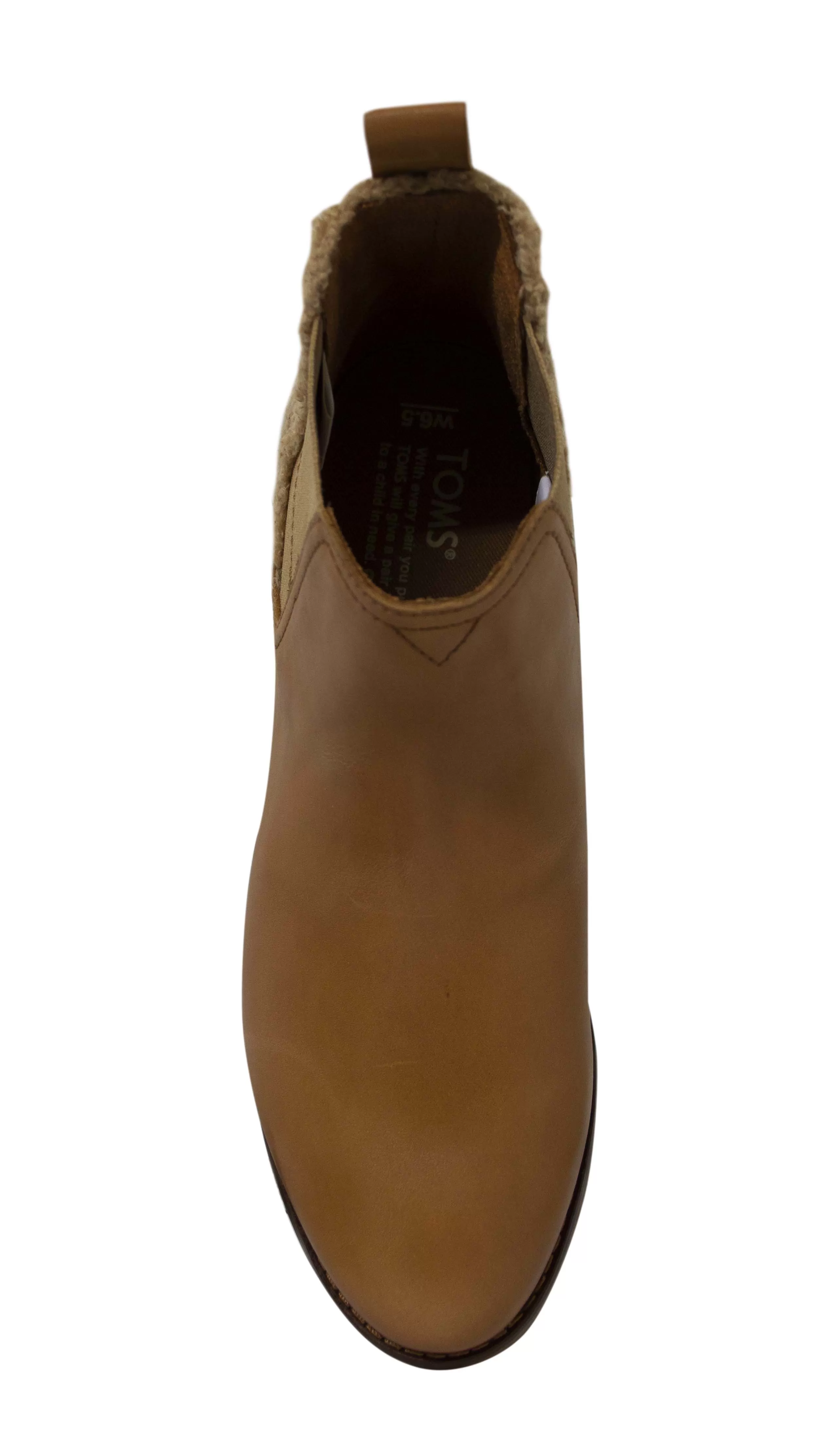 Toms Ella Brown Chelsea Boots - Womens