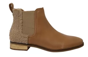 Toms Ella Brown Chelsea Boots - Womens