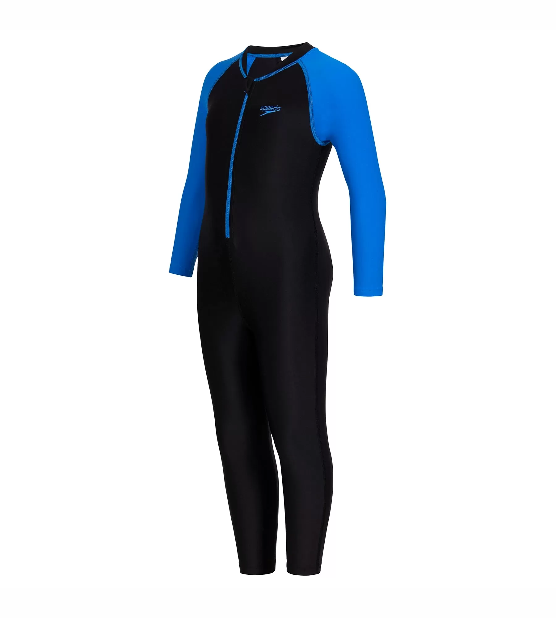 Tots Unisex Endurance All in one suit - Black & Bondi Blue