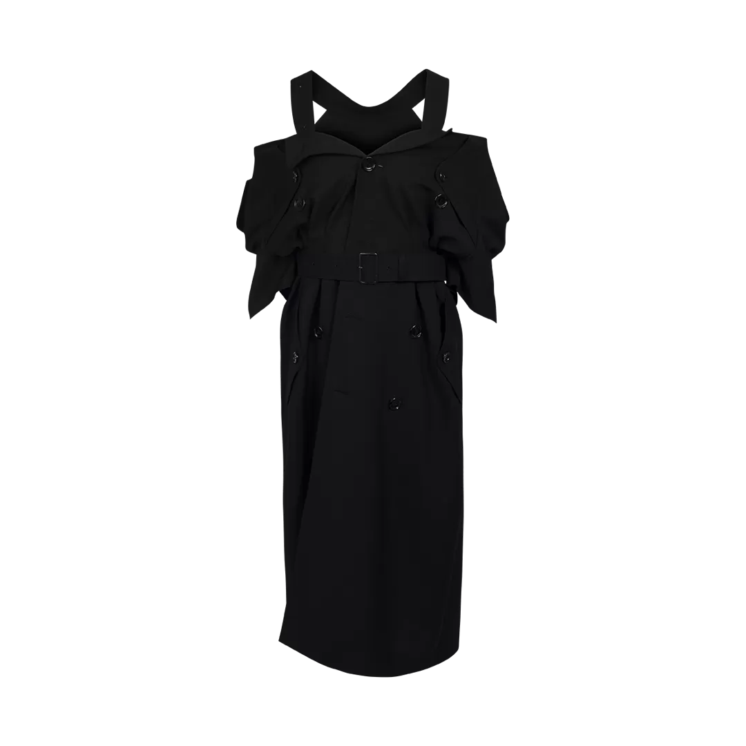 Trench Midi Dress