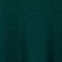 VB Body Flared Skirt In Lurex Green