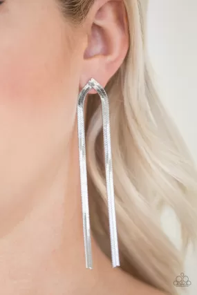 Very Viper Silver Post-Earrings