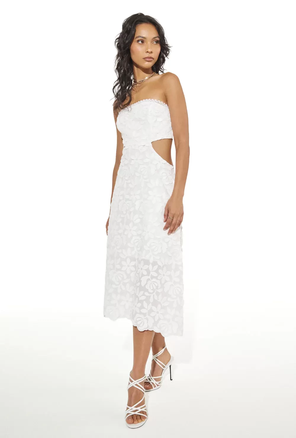 Waimari - Amor Meu Dress - White