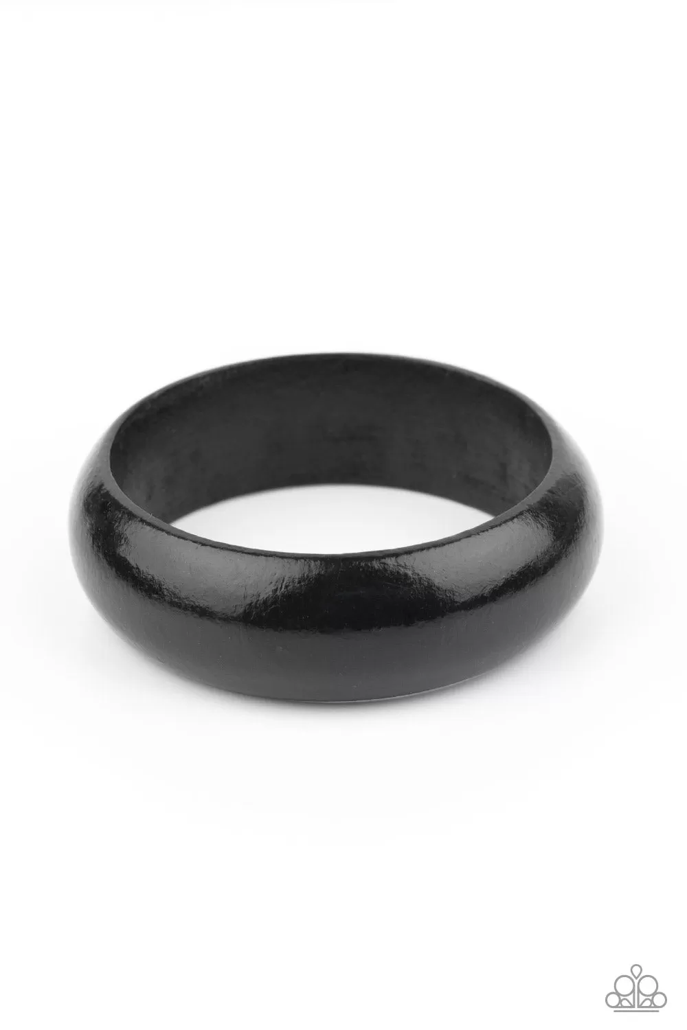 Whimsically Woodsy Black-Bracelet