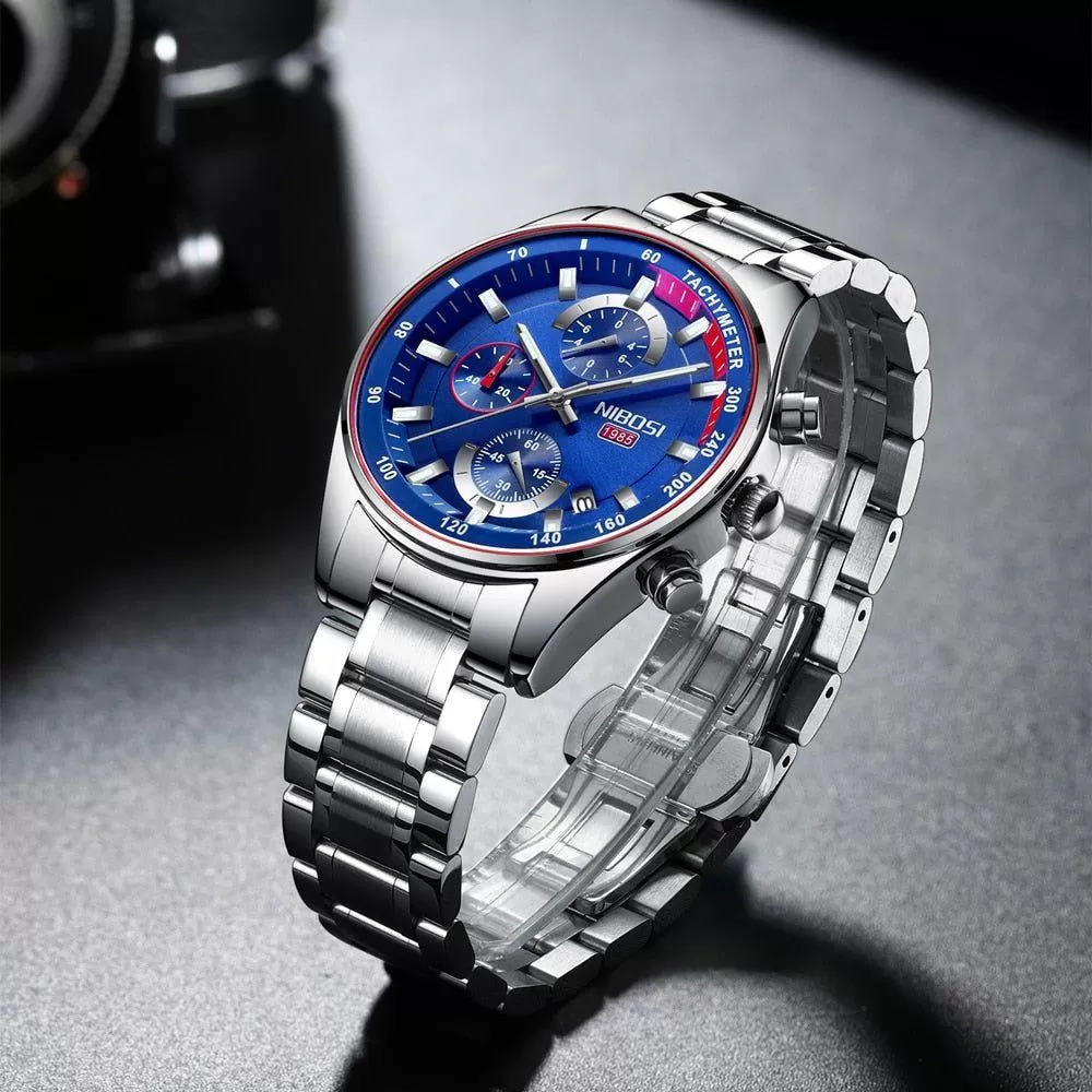 WM131 Men's Simple Watch: Luxury Fashion Waterproof Sport Wristwatches