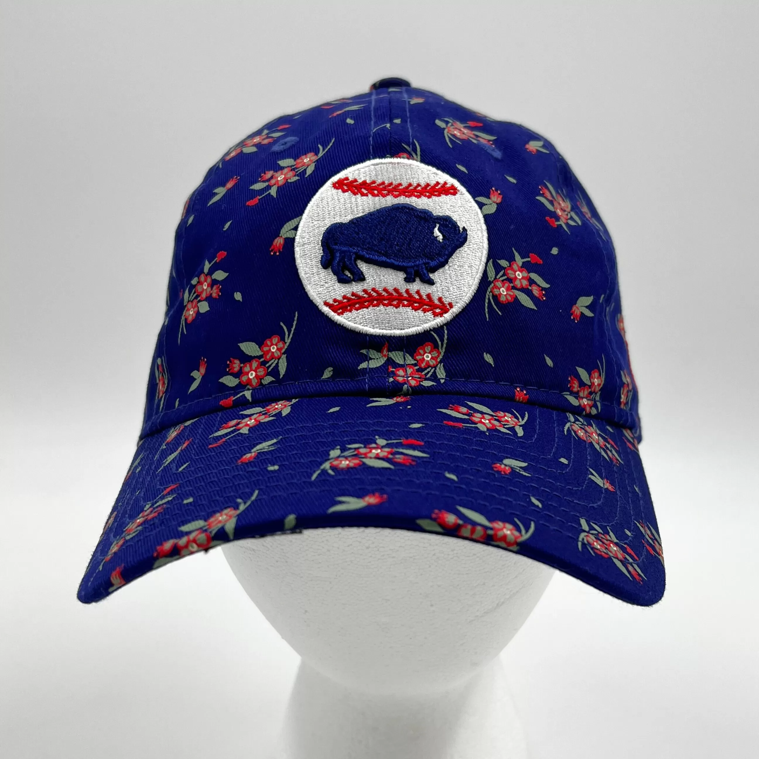 Women's New Era Buffalo Bisons Blue Floral Hat