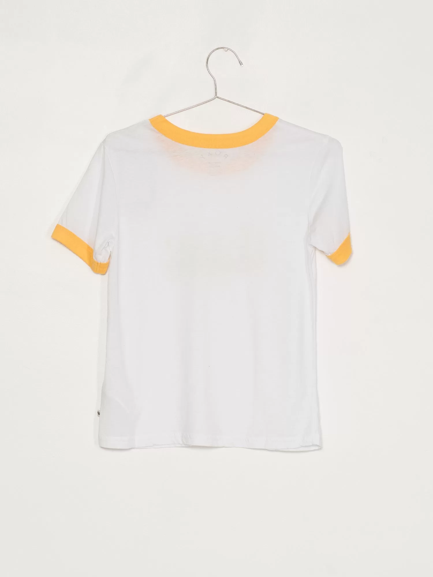 WOMENS SAND & SUN SHORT SLEEVE TEE - MARIGOLD - CLEARANCE