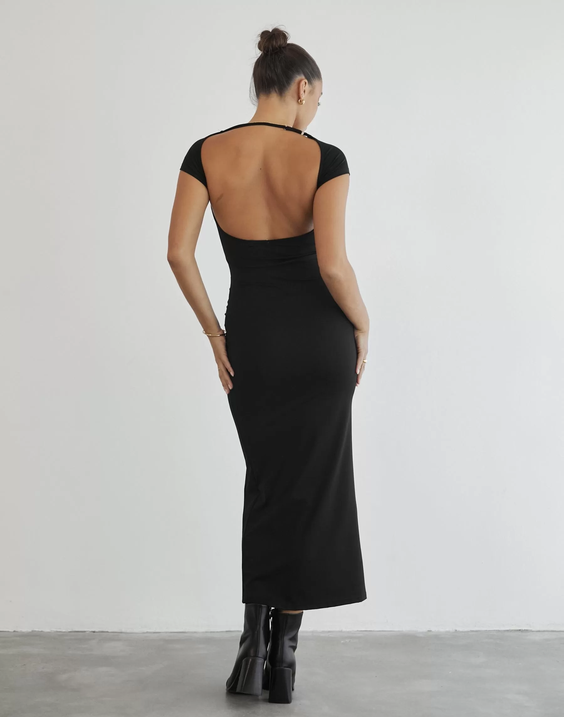 Zoella Maxi Dress (Black)